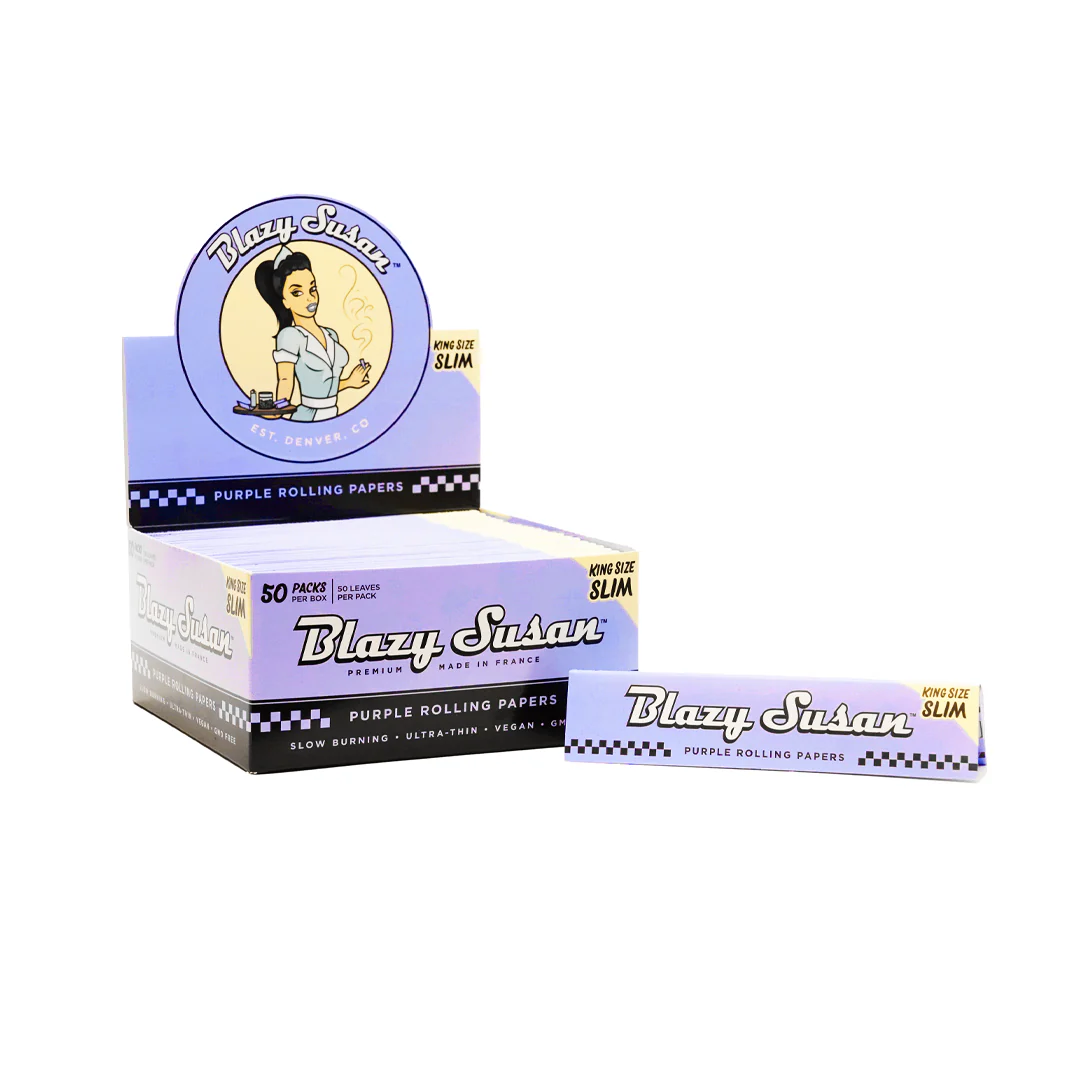 Blazy Susan Purple Rolling Papers - Image 3