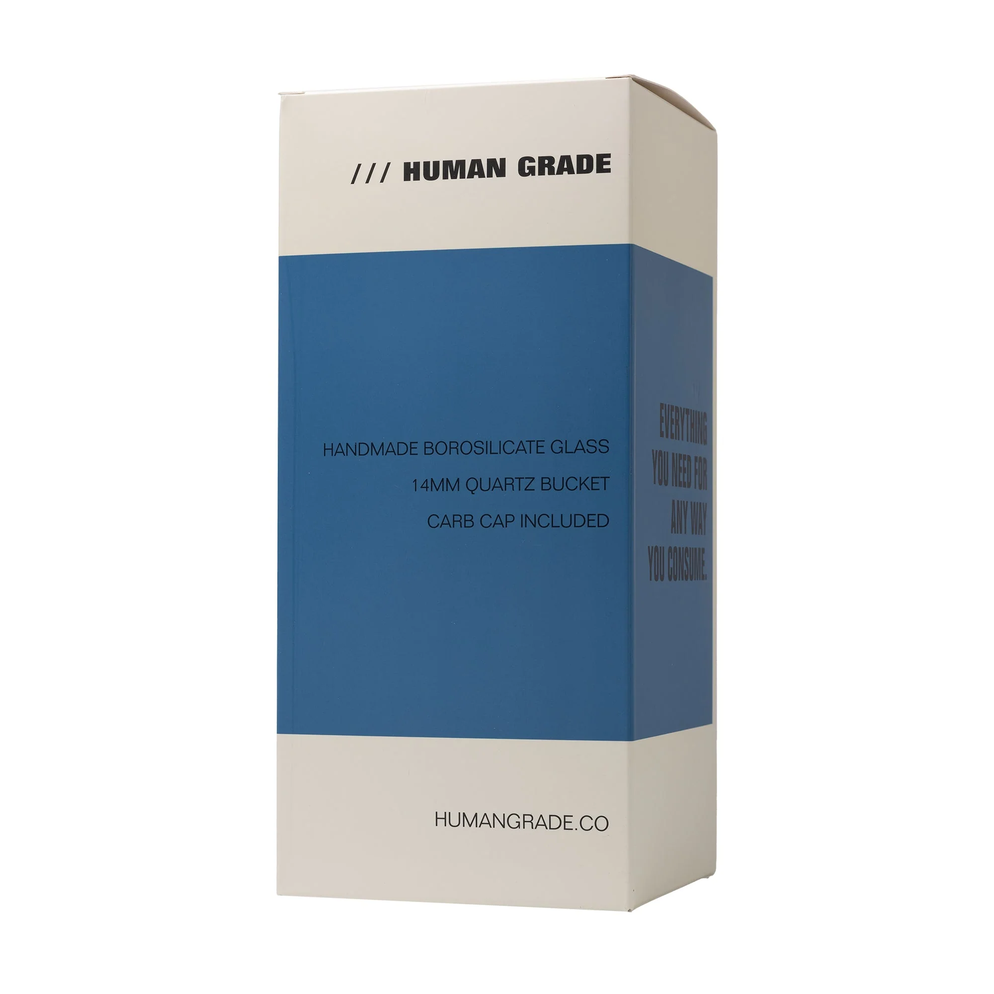 Human Grade 10" Mini Gumball Rig Glass Water Pipe - Image 2