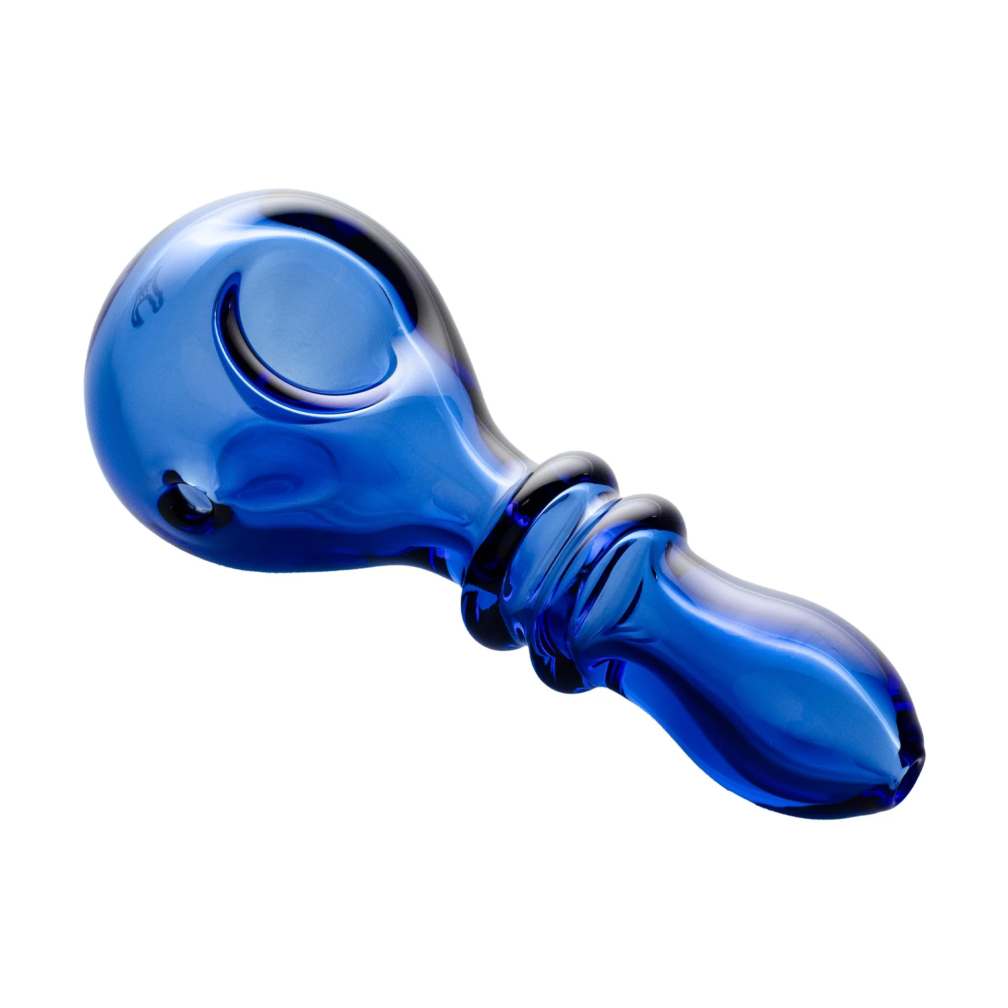 Human Grade Double Ring Spoon Pipe - Image 3