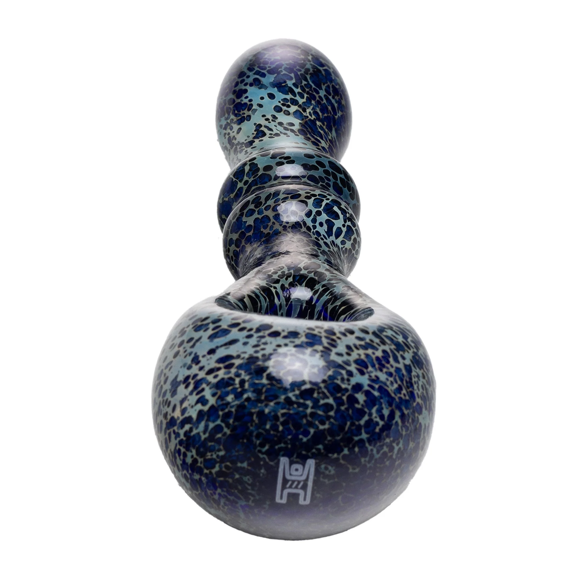 Human Grade Double Ring Spoon Pipe - Image 6