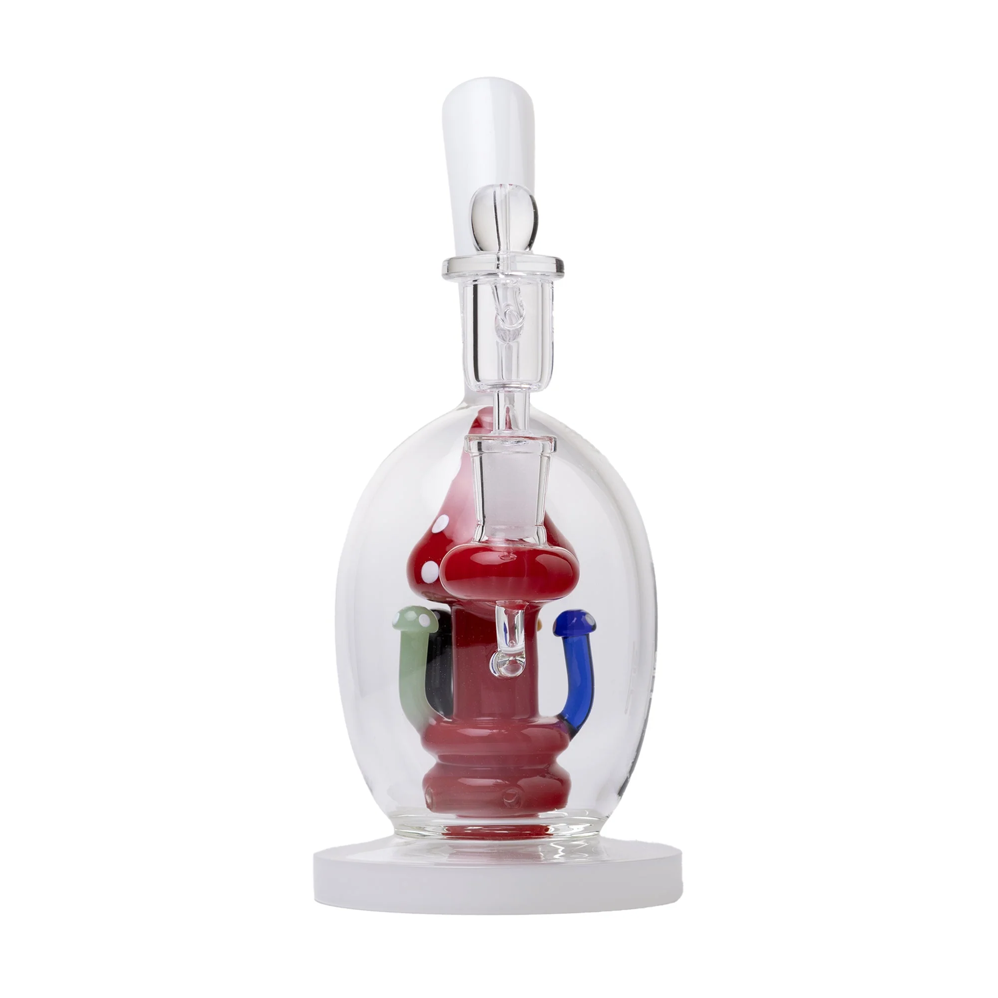 Human Grade Mushroom Globe Glass Rig - Image 4