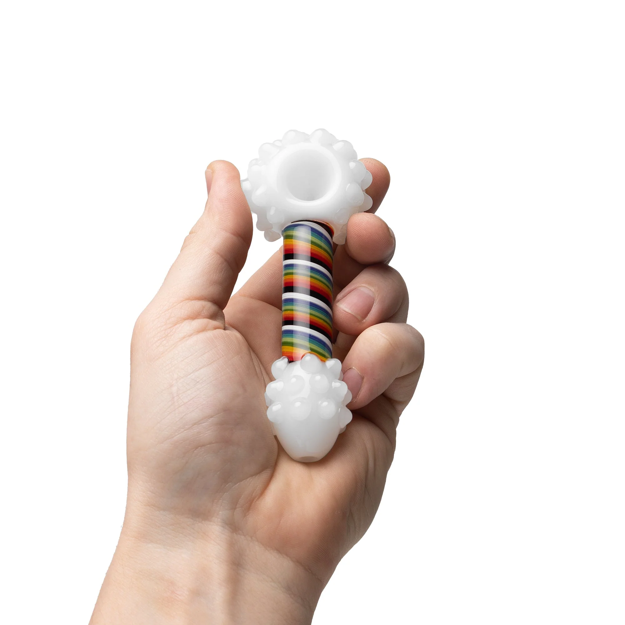 Human Grade Rainbow Spoon Pipe - Image 3