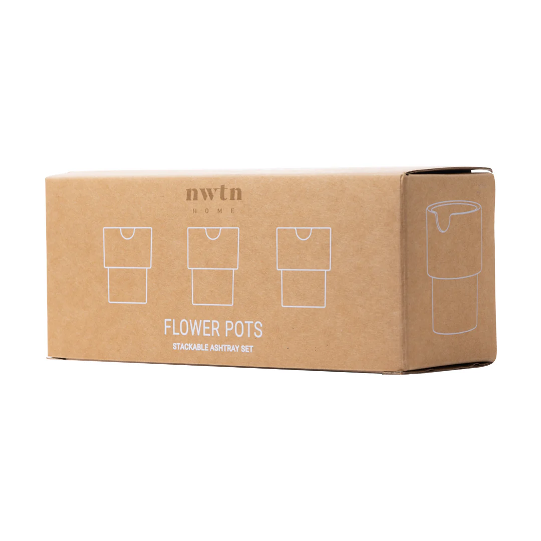 Flower Pots Ashtray Set - Image 17