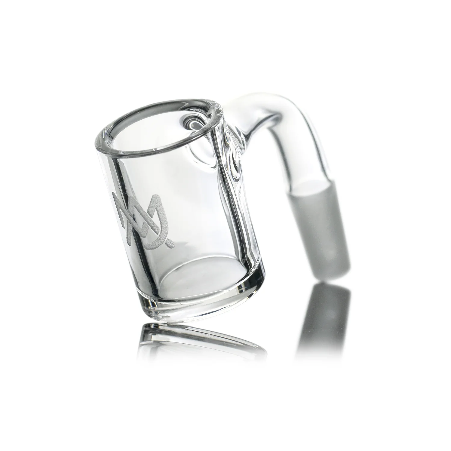 MJ Arsenal Premium Full Weld Clear Quartz Banger - Image 2